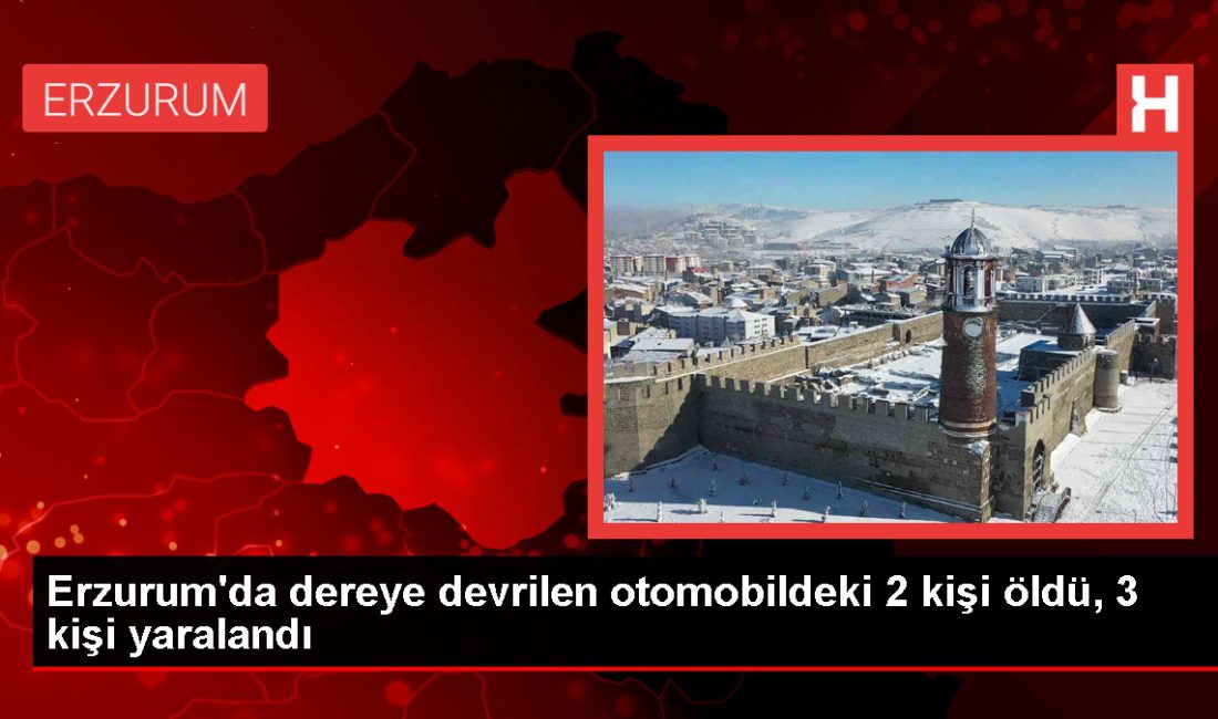 Erzurum'un Tortum ilçesinde meydana