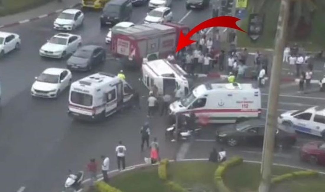 İstanbul Fatih'te kaza yapan