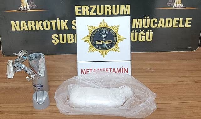 Erzurum’da uyuşturucu tacirlerine emniyet