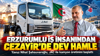 Erzurumlu iş insanı Yavuz Nihat Şahsuvaroğlu, Cezayir’de hayata geçirilen önemli