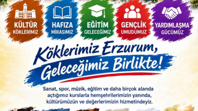 İstanbul’da yaşayan Erzurumluların kültürel değerlerini yaşatmak, hemşehrilik bağlarını güçlendirmek ve