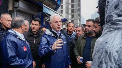 İstanbul Valisi Davut Gül, kent genelinde etkili olan sağanak yağışın